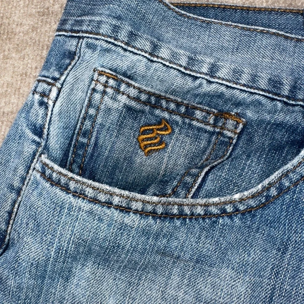 Rocawear Mens Denim‎ Shorts Light Wash Baggy Y2K Hip Hop Streetwear Size 40
